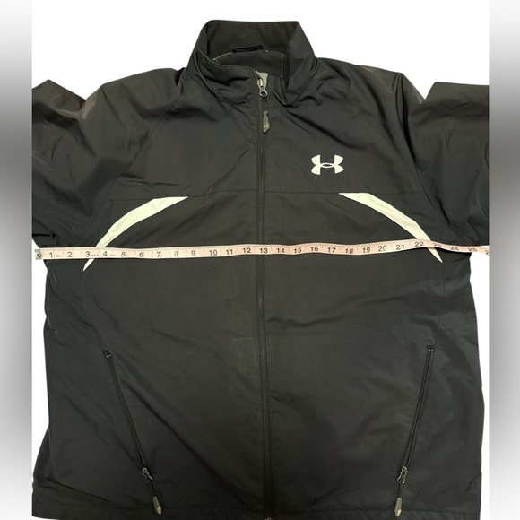 Vintage Y2K Under Armour fleece lined track sports jacket - L - Picture 5 of 12